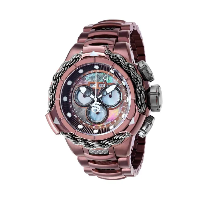 Invicta Bracelets Invicta Mens Chronograph Watch Subaqua Alpha Titanium and Brown Bracelet 36005 Invicta Bracelets Invicta Mens Chronograph Watch Subaqua Alpha Titanium and Brown Bracelet 36005