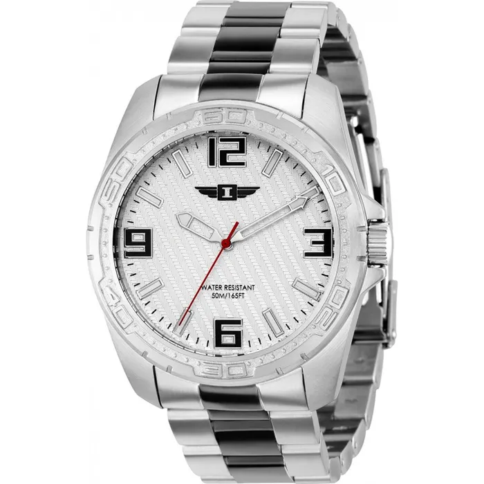 Invicta Bracelets Invicta Mens Watch I by Invicta Quartz Silver and Black Steel Bracelet IBI36493 Invicta Bracelets Invicta Mens Watch I by Invicta Quartz Silver and Black Steel Bracelet IBI36493