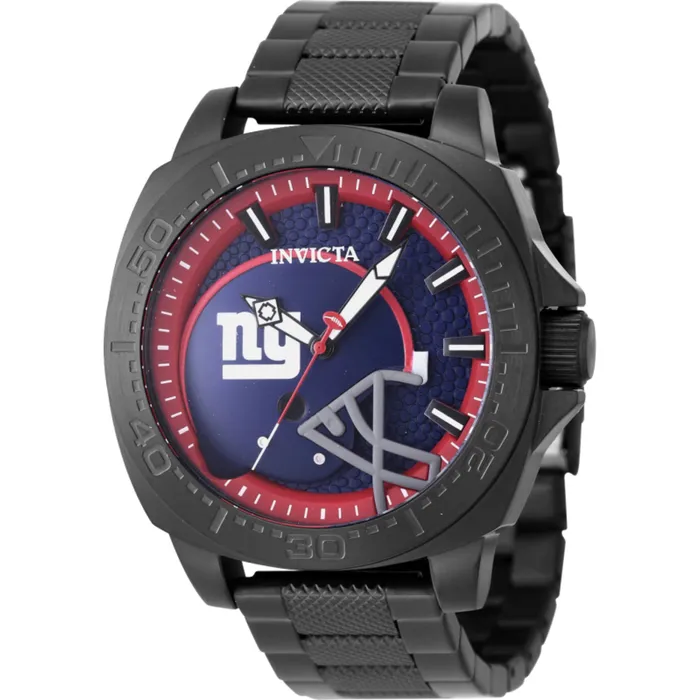 Invicta Bracelets Invicta Mens Watch NFL New York Giants Quartz Red and Blue Dial Bracelet 47873 Invicta Bracelets Invicta Mens Watch NFL New York Giants Quartz Red and Blue Dial Bracelet 47873