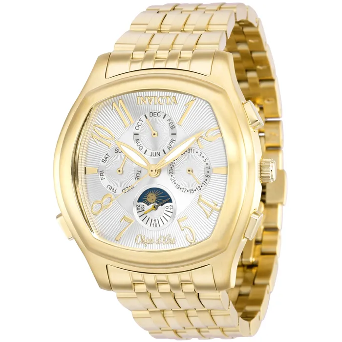Invicta Bracelets Invicta Mens Watch Objet D Art Automatic Silver Tone Dial Steel Bracelet 37883 Invicta Bracelets Invicta Mens Watch Objet D Art Automatic Silver Tone Dial Steel Bracelet 37883