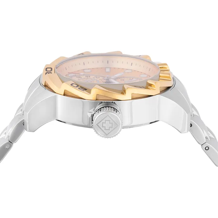 Invicta Bracelets Invicta Unisex Watch Ripsaw Quartz Gold and Silver Dial Steel Bracelet 47566 Invicta Bracelets Invicta Unisex Watch Ripsaw Quartz Gold and Silver Dial Steel Bracelet 47566