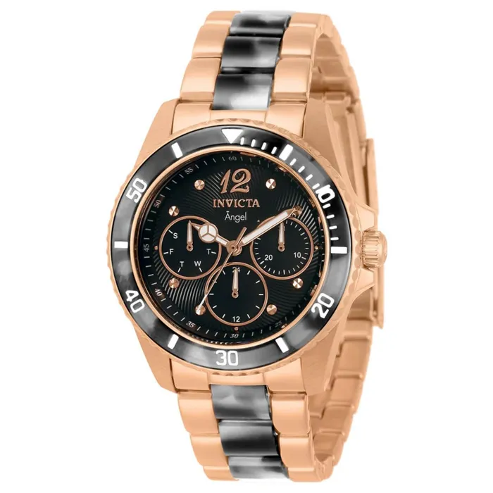 Invicta Bracelets Invicta Womens Quartz Watch Angel Stainless Steel Bracelet Black Dial 32535 Invicta Bracelets Invicta Womens Quartz Watch Angel Stainless Steel Bracelet Black Dial 32535