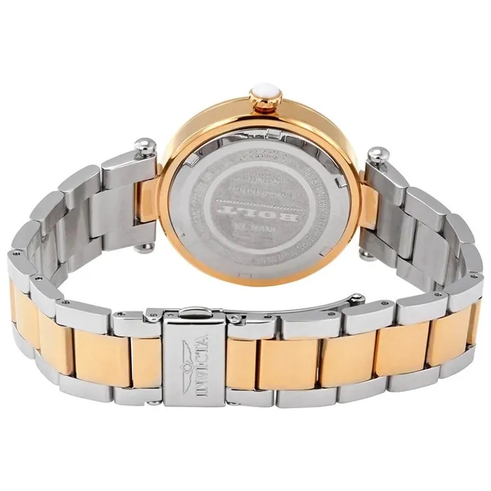 Invicta Bracelets Invicta Womens Quartz Watch Bolt White and Gold Tone Dial Two Tone Bracelet 28960 Invicta Bracelets Invicta Womens Quartz Watch Bolt White and Gold Tone Dial Two Tone Bracelet 28960
