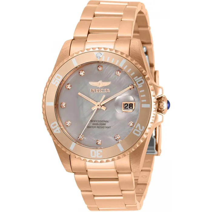 Invicta Bracelets Invicta Womens Quartz Watch Pro Diver Grey Mother of Pearl Dial Bracelet 31701 Invicta Bracelets Invicta Womens Quartz Watch Pro Diver Grey Mother of Pearl Dial Bracelet 31701