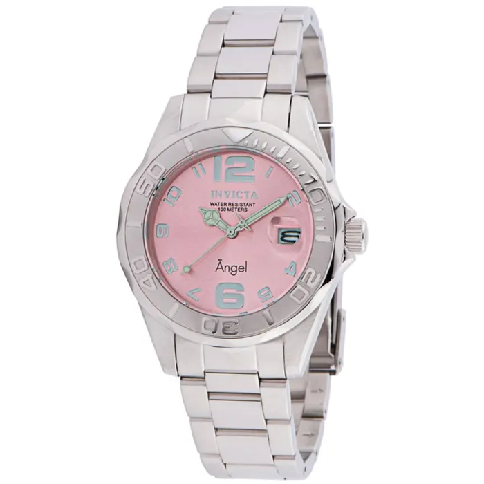Invicta Bracelets Invicta Womens Watch Angel Quartz Pink Dial Silver Stainless Steel Bracelet 36053 Invicta Bracelets Invicta Womens Watch Angel Quartz Pink Dial Silver Stainless Steel Bracelet 36053