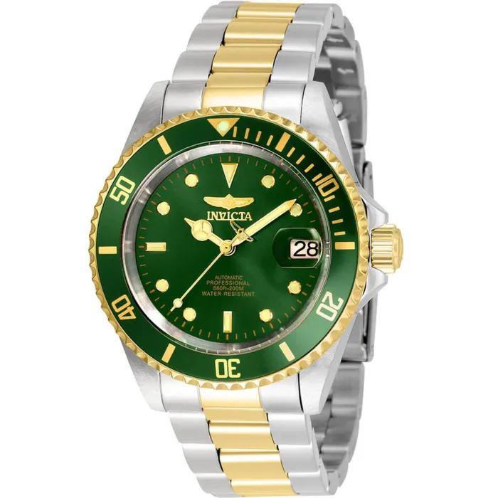 Invicta Invicta Mens Automatic Watch Pro Diver Green Dial Bracelet Date Display 35700 Bracelets Invicta Invicta Mens Automatic Watch Pro Diver Green Dial Bracelet Date Display 35700 Bracelets