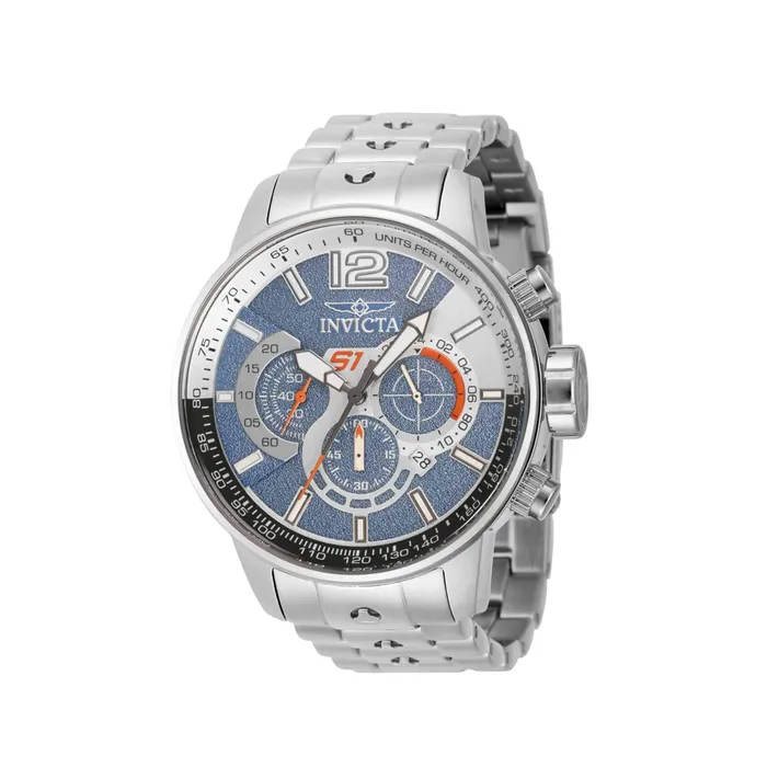 Invicta Invicta Mens Chronograph Watch S1 Rally Quartz Blue and Silver Tone Dial 41317 Rings Invicta Invicta Mens Chronograph Watch S1 Rally Quartz Blue and Silver Tone Dial 41317 Rings