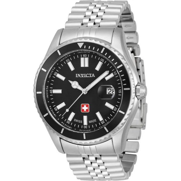 Invicta Invicta Mens Quartz Watch Pro Diver Black Dial SS Bracelet Rotating Bezel 33429 Bracelets Invicta Invicta Mens Quartz Watch Pro Diver Black Dial SS Bracelet Rotating Bezel 33429 Bracelets