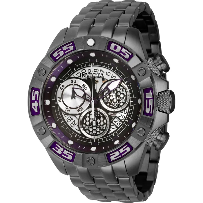 Invicta Invicta Mens Watch Coalition Forces Chronograph Black Dial Gunmetal Case 41669 Watches Invicta Invicta Mens Watch Coalition Forces Chronograph Black Dial Gunmetal Case 41669 Watches
