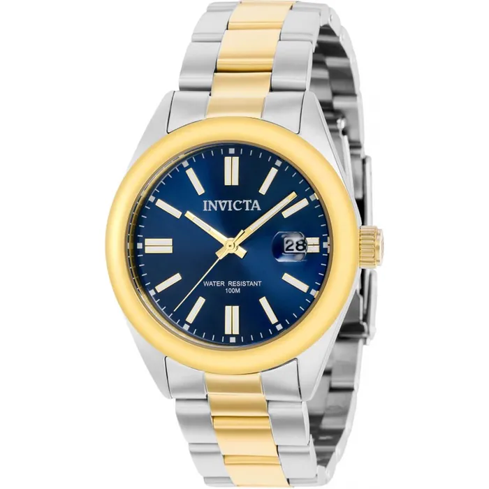 Invicta Invicta Womens Quartz Watch Pro Diver Blue Dial Stainless Steel Bracelet 38489 Bracelets