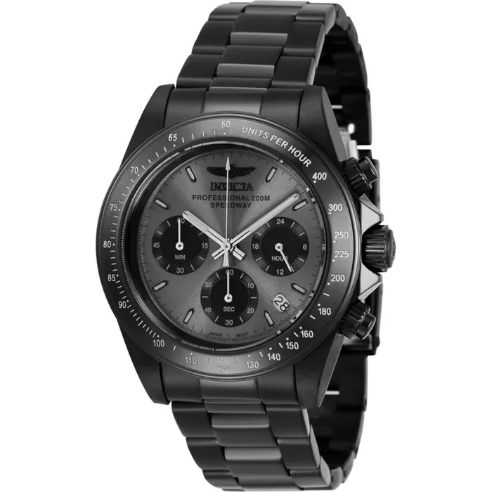 Invicta Mens Chronograph Watch Speedway Quartz Black Dial Stainless Steel 36741 Invicta Bracelets Invicta Mens Chronograph Watch Speedway Quartz Black Dial Stainless Steel 36741 Invicta Bracelets
