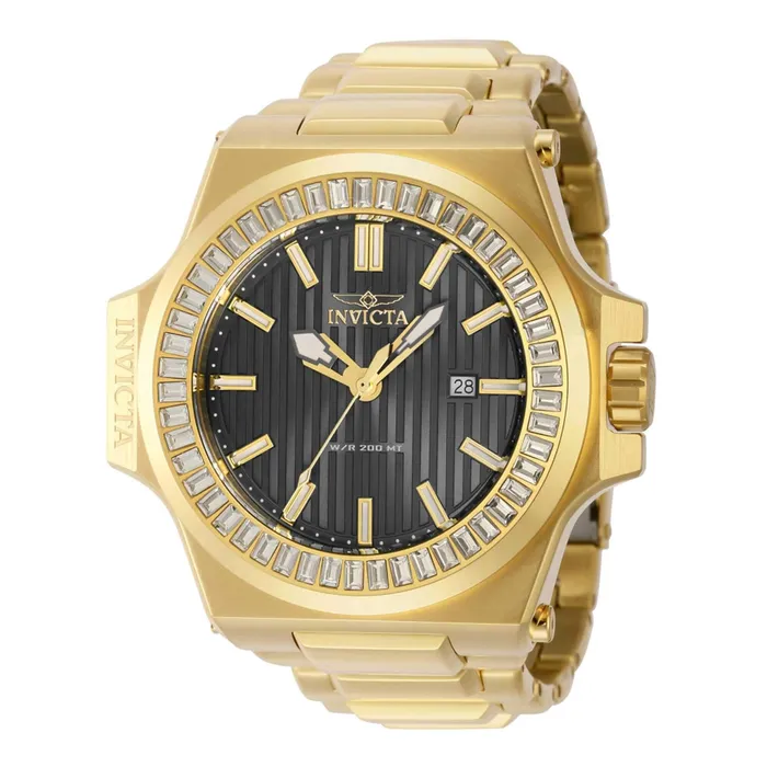 Invicta Mens Watch Akula Date Display Yellow Gold Stainless Steel Bracelet 43389 Invicta Bracelets Invicta Mens Watch Akula Date Display Yellow Gold Stainless Steel Bracelet 43389 Invicta Bracelets