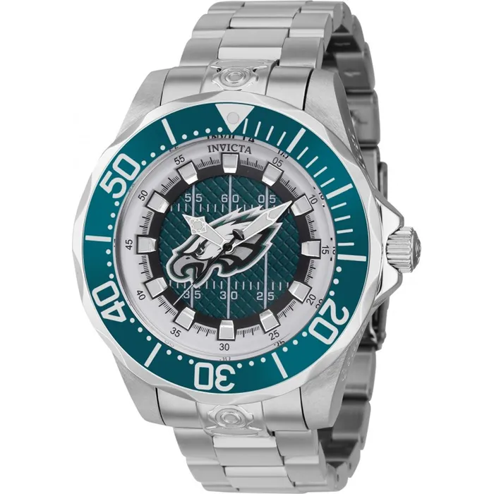 Invicta Mens Watch NFL Philadelphia Eagles Dial Stainless Steel Bracelet 42119 Invicta Bracelets Invicta Mens Watch NFL Philadelphia Eagles Dial Stainless Steel Bracelet 42119 Invicta Bracelets