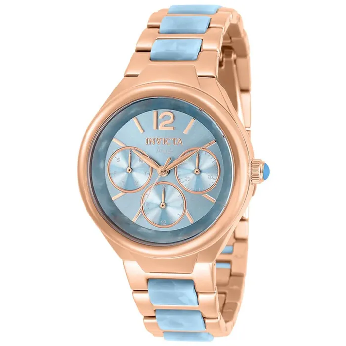 Invicta Quartz Womens Watch Angel Rose Gold and Blue Dial Bracelet 32077 Invicta Bracelets Invicta Quartz Womens Watch Angel Rose Gold and Blue Dial Bracelet 32077 Invicta Bracelets