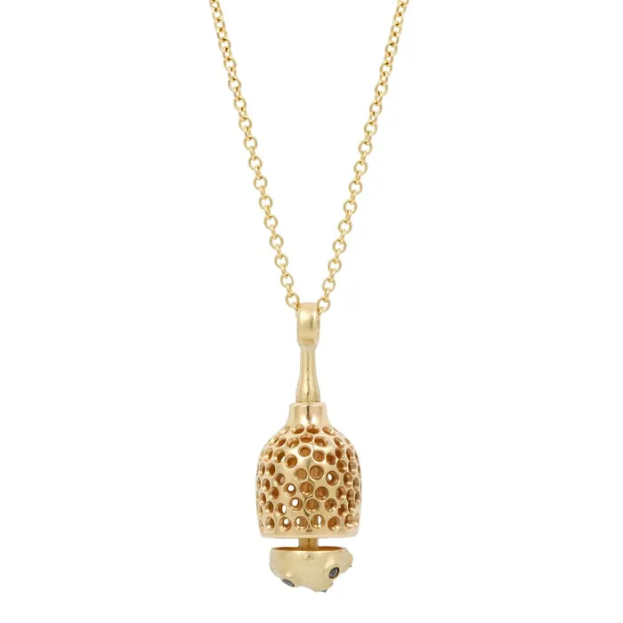 Johnny Ninos Necklaces Black Diamond Pod Necklace