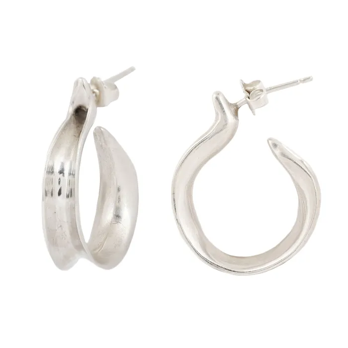 Kiki Mini Silver Hoops Ariana BoussardReifel Rings