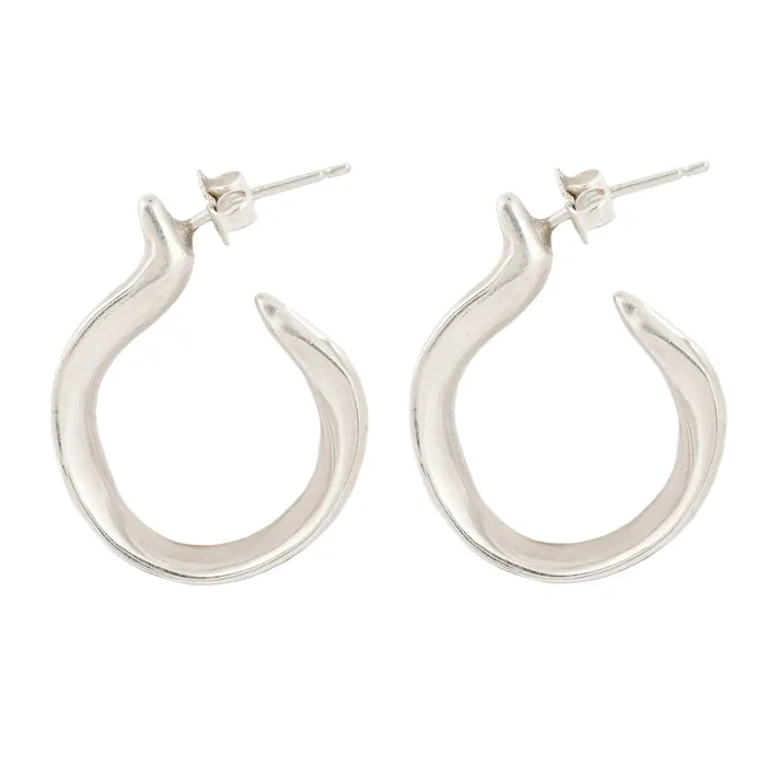 Kiki Mini Silver Hoops Ariana BoussardReifel Rings