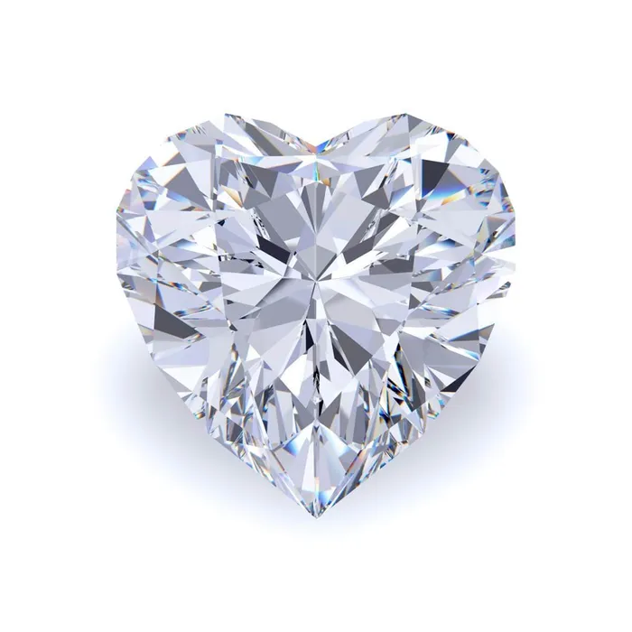 Kori Moissanite Necklaces Kori Moissanite Heart Shaped