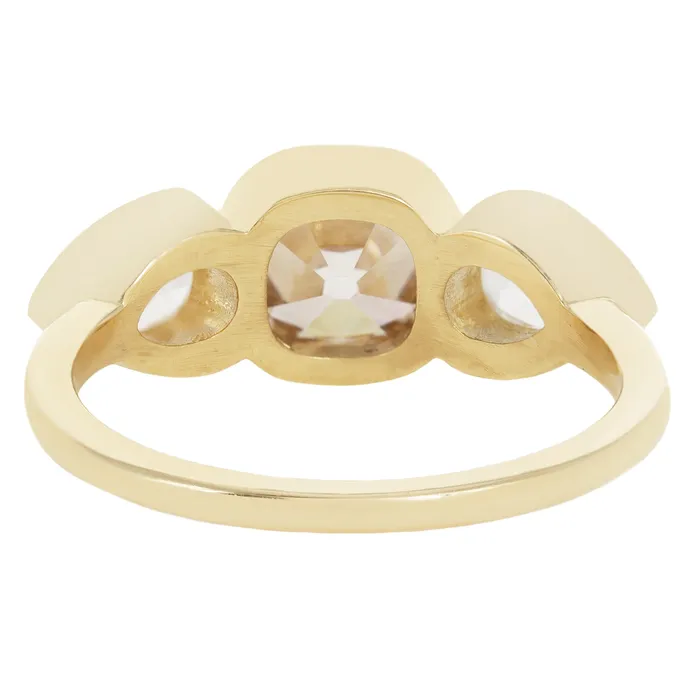 Lauren Wolf Jewelry Golden Brilliance Diamond Ring Rings