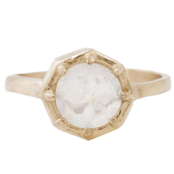 Lauren Wolf Jewelry Rainbow Moonstone Ring Rings
