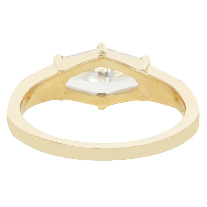 Lauren Wolf Jewelry Rings Crystalline Step Cut Diamond Ring