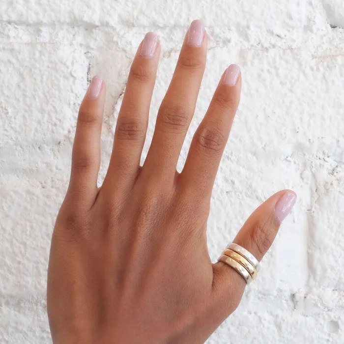 Lauren Wolf Jewelry Rings Thin Yellow Gold Band