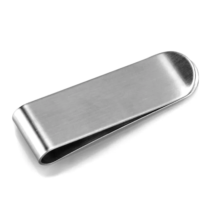 LO3379 High polished no plating Stainless Steel Money clip with No Stone Alamode Bracelets