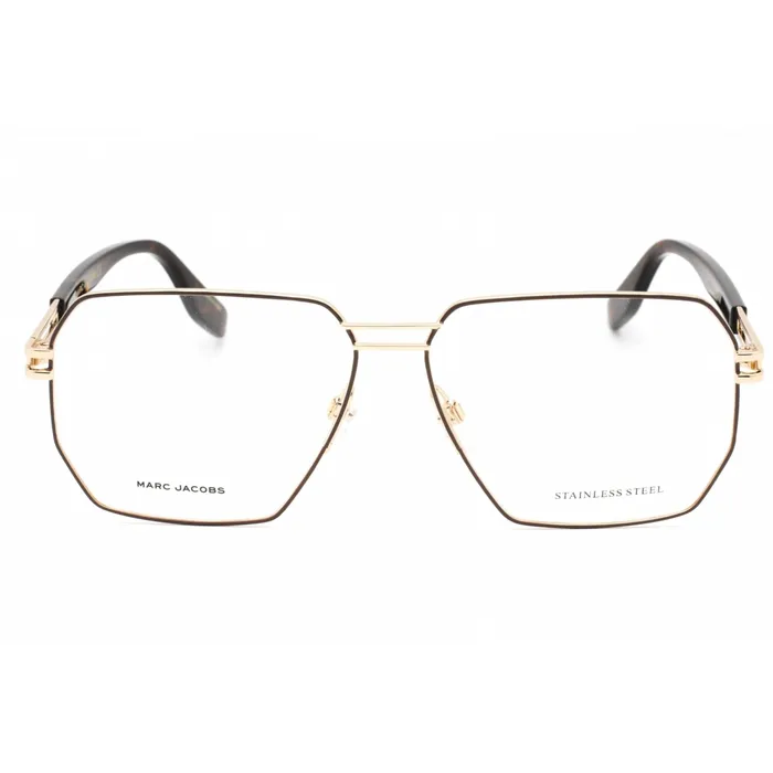 Marc Jacobs Mens Eyeglasses Gold Brown Butterfly Full Rim Frame MARC 635 001Q 00 Marc Jacobs Earrings