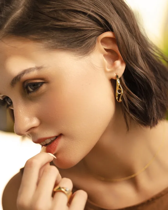 Melissa Gold Studs Penny Pairs PreStyled Sets Melissa Gold Studs Penny Pairs PreStyled Sets