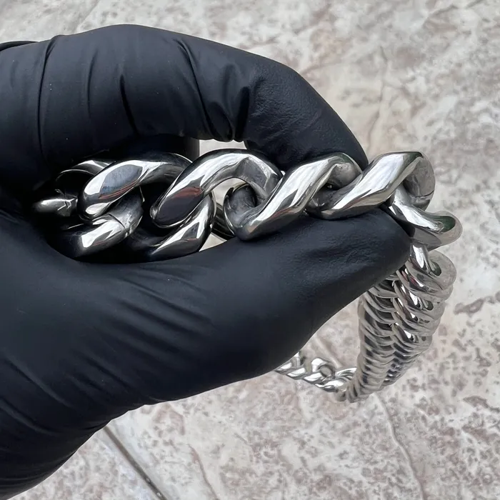 Mens 316L Stainless Steel Miami Cuban Heavy Necklace 22MM 24 Bling Cartel Necklaces Mens 316L Stainless Steel Miami Cuban Heavy Necklace 22MM 24 Bling Cartel Necklaces