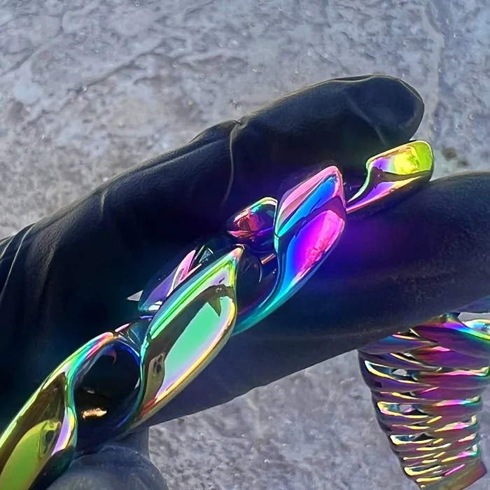 Mens Huge Cuban Chain Multicolor Rainbow Stainless Steel 30MM 28 Bling Cartel Bracelets Mens Huge Cuban Chain Multicolor Rainbow Stainless Steel 30MM 28 Bling Cartel Bracelets