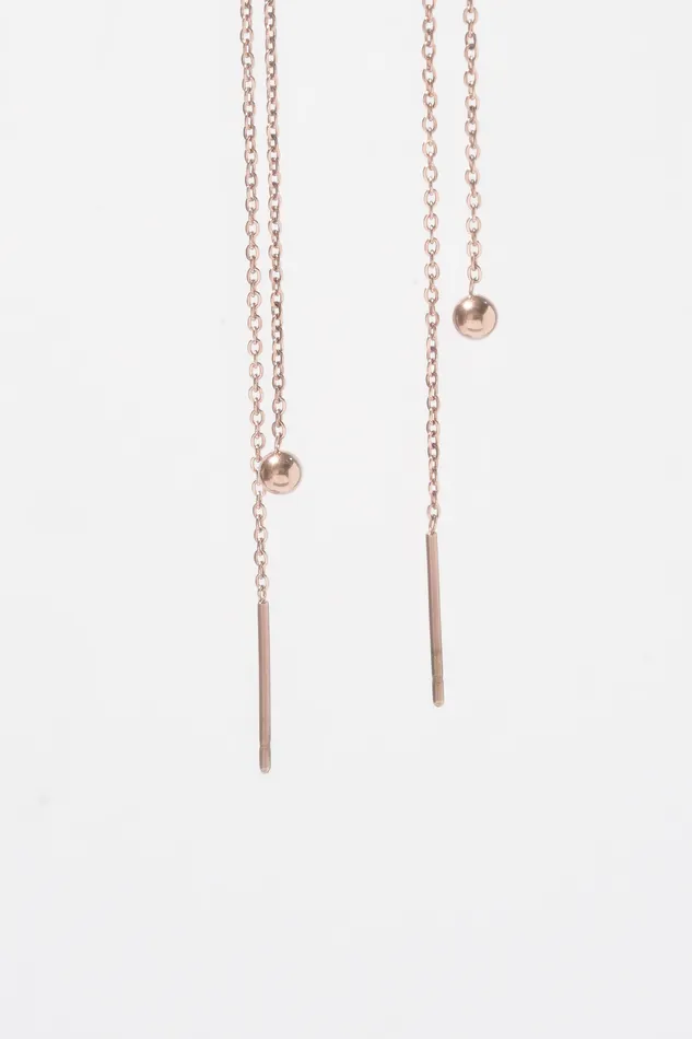 Mercury Drop Threader Earring Single READYMADE Earrings