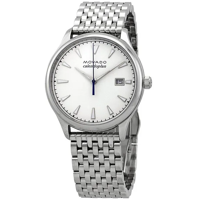 Movado Bracelets Movado Womens Quartz Watch Heritage Calendoplan White Dial Bracelet 3650045 Movado Bracelets Movado Womens Quartz Watch Heritage Calendoplan White Dial Bracelet 3650045