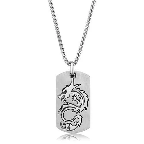 Necklaces Alamode TK1980 High polished no plating Stainless Steel Necklace with No Stone Necklaces Alamode TK1980 High polished no plating Stainless Steel Necklace with No Stone