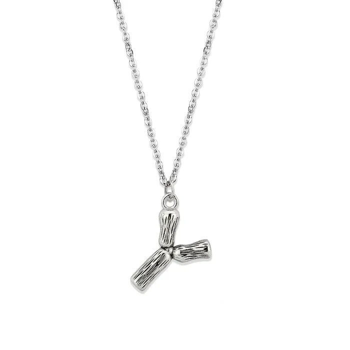 Necklaces Alamode TK3853Y High Polished Stainless Steel Chain Initial Pendant Letter Y Necklaces Alamode TK3853Y High Polished Stainless Steel Chain Initial Pendant Letter Y