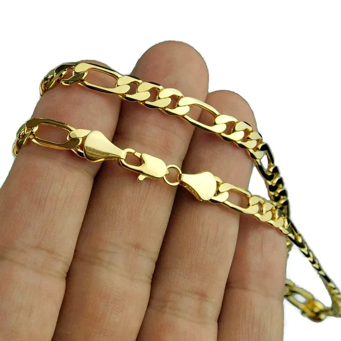 Necklaces Bling Cartel Admin Figaro Link Gold Finish Choker Necklace 20 x 58MM Necklaces Bling Cartel Admin Figaro Link Gold Finish Choker Necklace 20 x 58MM