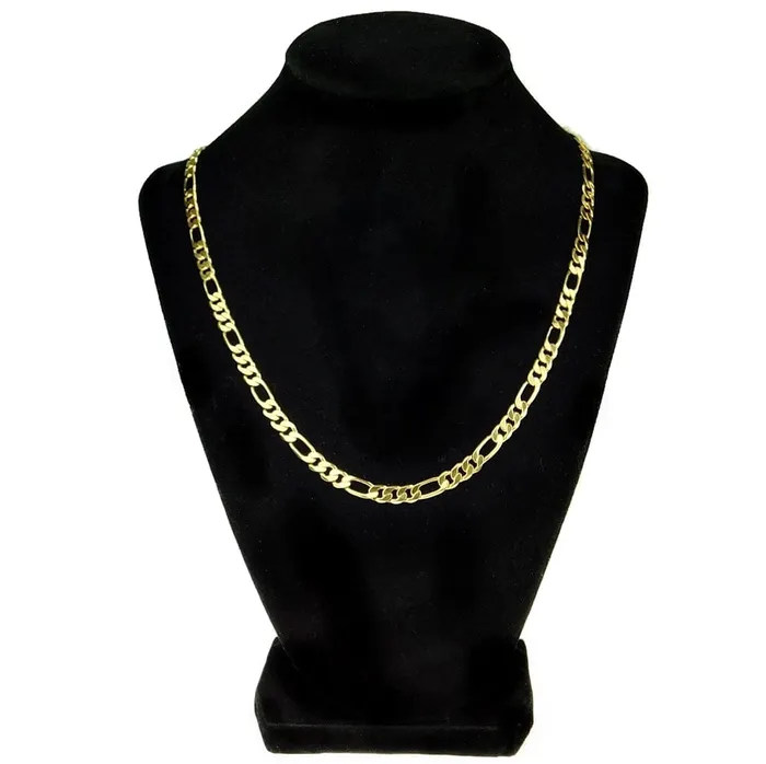 Necklaces Bling Cartel Admin Figaro Link Gold Finish Choker Necklace 20 x 58MM Necklaces Bling Cartel Admin Figaro Link Gold Finish Choker Necklace 20 x 58MM