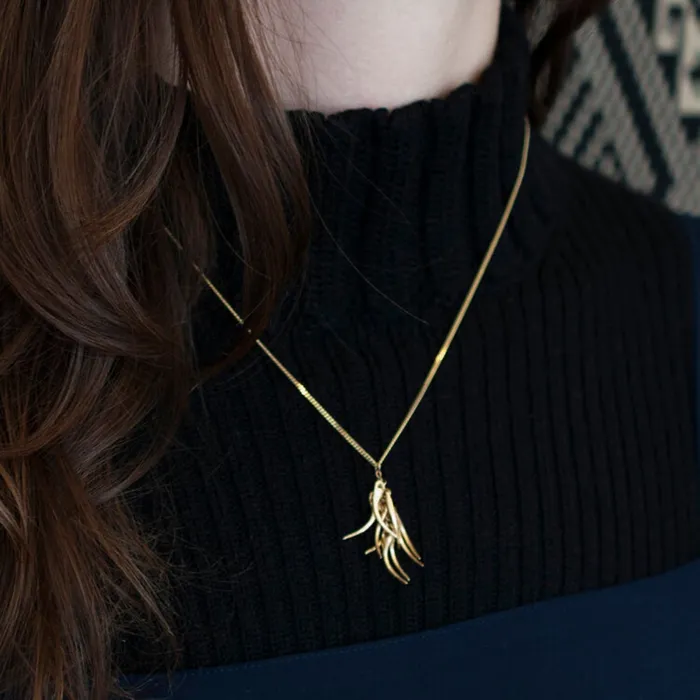 Necklaces Lauren Wolf Jewelry Gold Snake Fang Necklace Necklaces Lauren Wolf Jewelry Gold Snake Fang Necklace