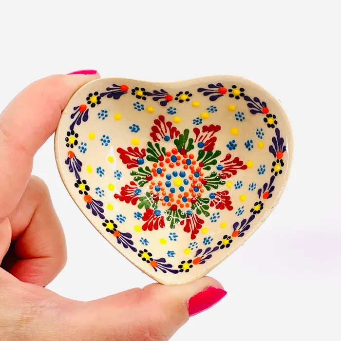 Necklaces Natto USA Heart Design Handmade Turkish Bowl 4