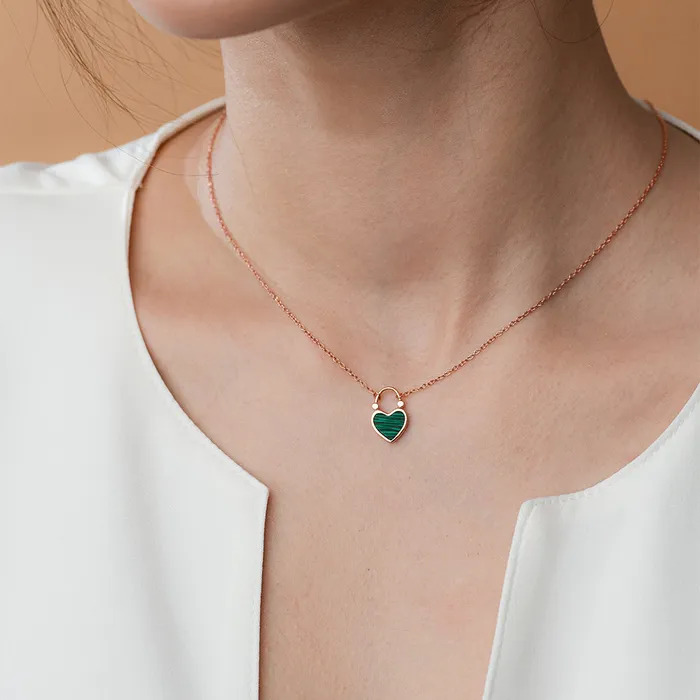 Necklaces Sinceritate Malachite Necklace HoseikiOfficial