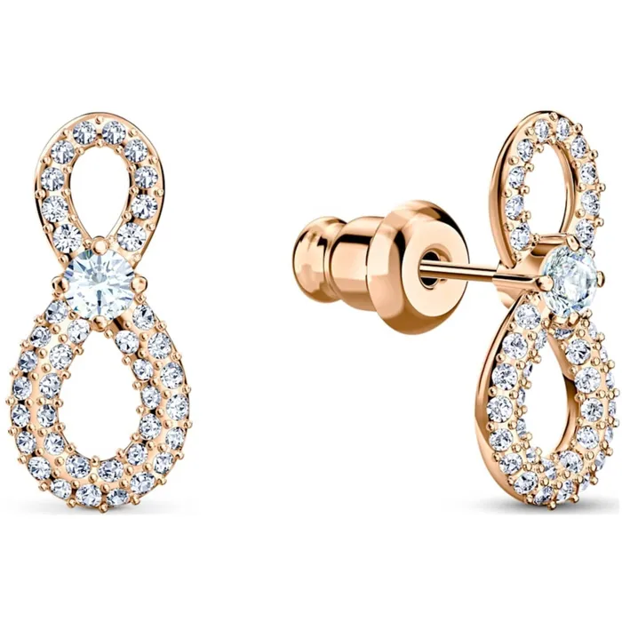 Necklaces Swarovski Swarovski Womens Necklace Set Swarovski Infinity Heart Rose Gold 5521040