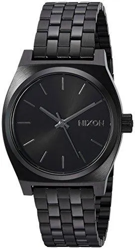 Nixon Nixon Womens Bracelet Watch Medium Time Teller Black Dial Black Steel A1130001 Bracelets Nixon Nixon Womens Bracelet Watch Medium Time Teller Black Dial Black Steel A1130001 Bracelets