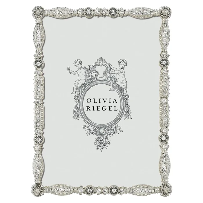 Olivia Riegel Silver Asbury 5 x 7 Frame Olivia Riegel Rings