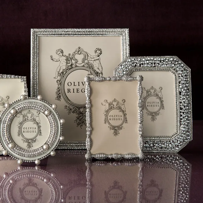 Olivia Riegel Silver Asbury 5 x 7 Frame Olivia Riegel Rings