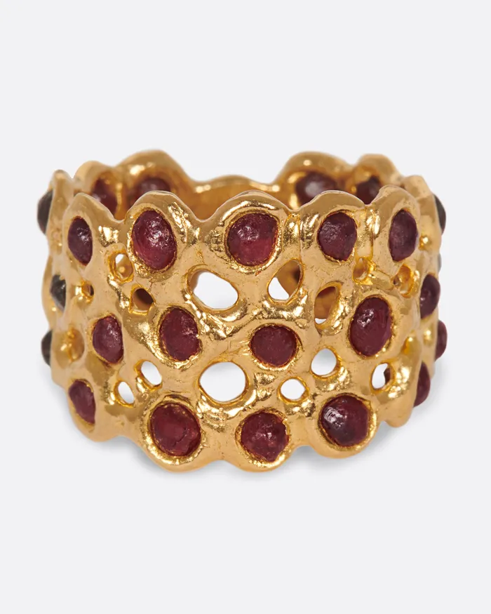 ORAIK Rings Red Treasure Ring