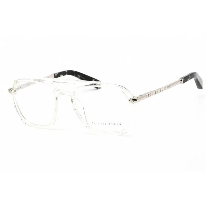 Philipp Plein Rings Philipp Plein Mens Eyeglasses Shiny Crystal Pilot Plastic Frame VPP018M 0880 Philipp Plein Rings Philipp Plein Mens Eyeglasses Shiny Crystal Pilot Plastic Frame VPP018M 0880