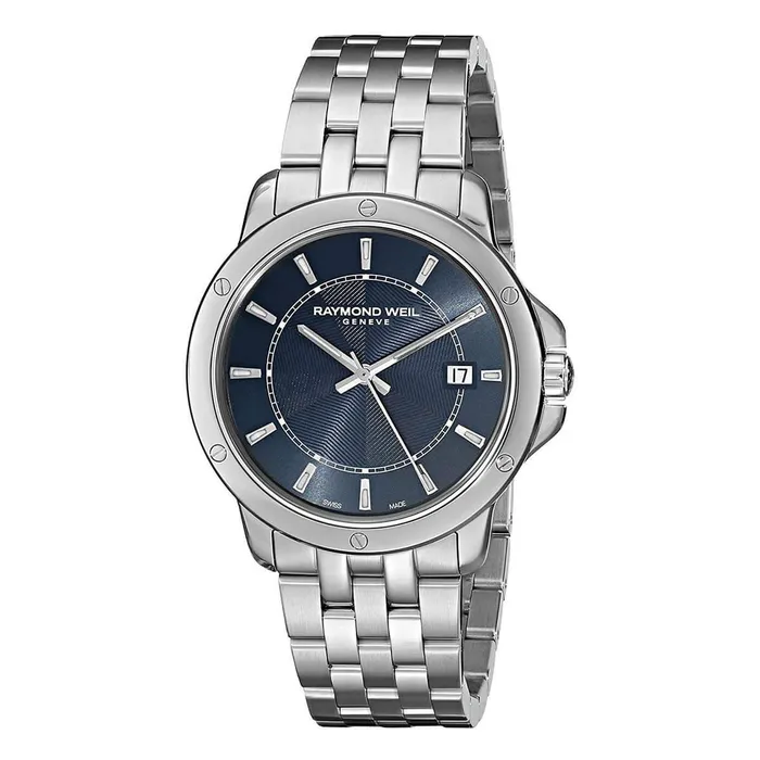 Raymond Weil Mens Bracelet Watch Tango Blue Dial Steel 5591ST50001 Raymond Weil Bracelets Raymond Weil Mens Bracelet Watch Tango Blue Dial Steel 5591ST50001 Raymond Weil Bracelets