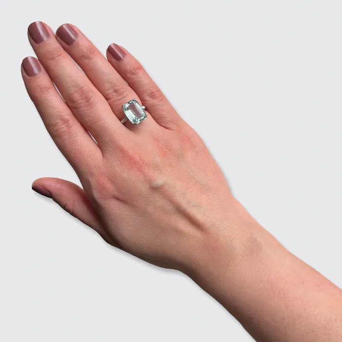 Rings 21stfinds Reserved for A payment 35 Cabochon Sapphire Ring Aquamarine Ring by Mauboussin Copy