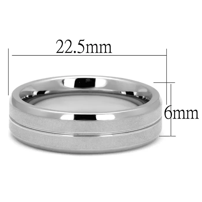 Rings Alamode TK2917 High polished no plating Stainless Steel Ring with No Stone