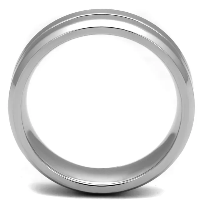 Rings Alamode TK2917 High polished no plating Stainless Steel Ring with No Stone